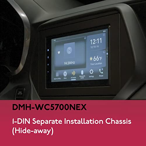 PIONEER CAR DMHWC5700NEX 6.8-inch Multimedia Digital Media Receiver with Wireless or Wired Apple CarPlay, Android Auto, Amazon Alexa, Android Auto, Apple CarPlay, Bluetooth PIONEER CAR DMHWC5700NEX 6.8-inch Multimedia Digital Media Receiver with Wireless or Wired Apple CarPlay, Android Auto, Amazon Alexa, Android Auto, Apple CarPlay, Bluetooth